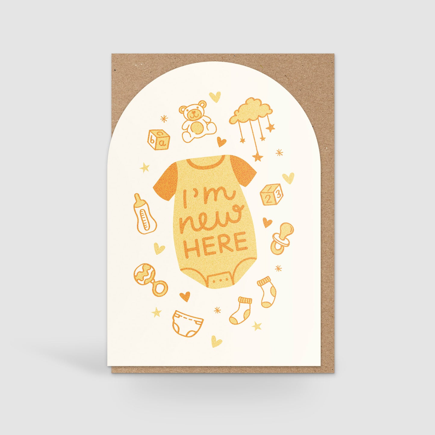 I'm New Here, Yellow Baby Card