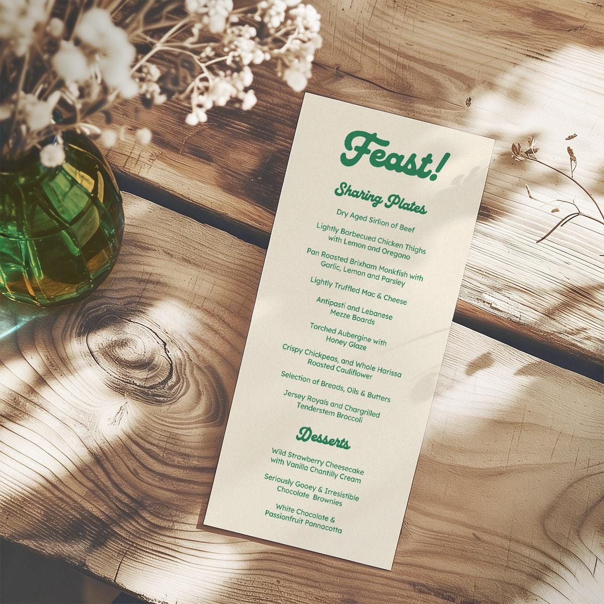 Illustrated Food and Drinks Menus, Cocktail Wine List, Retro Wedding, Canva Template Digital Download
