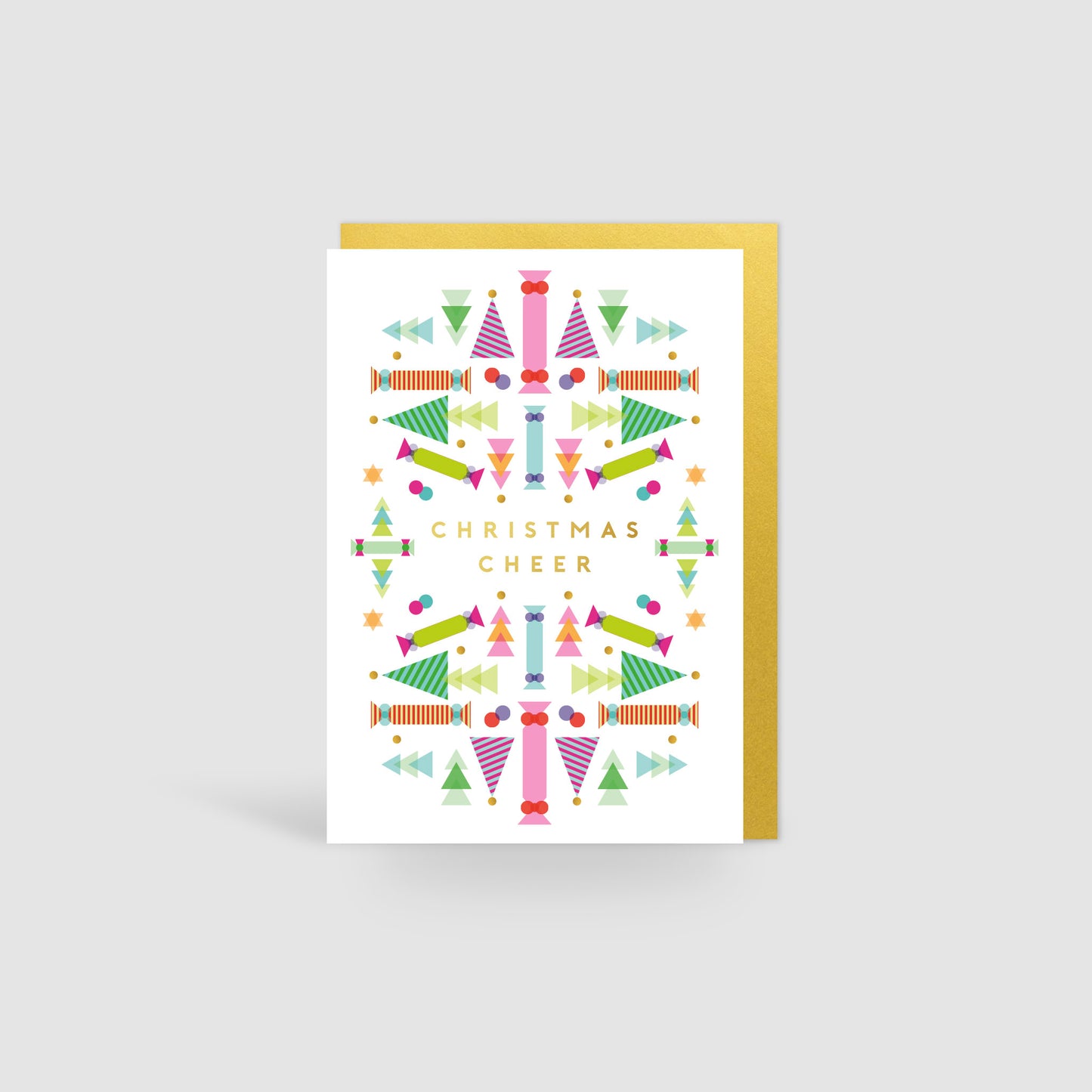 Christmas Cheer! Geomerry Christmas Card